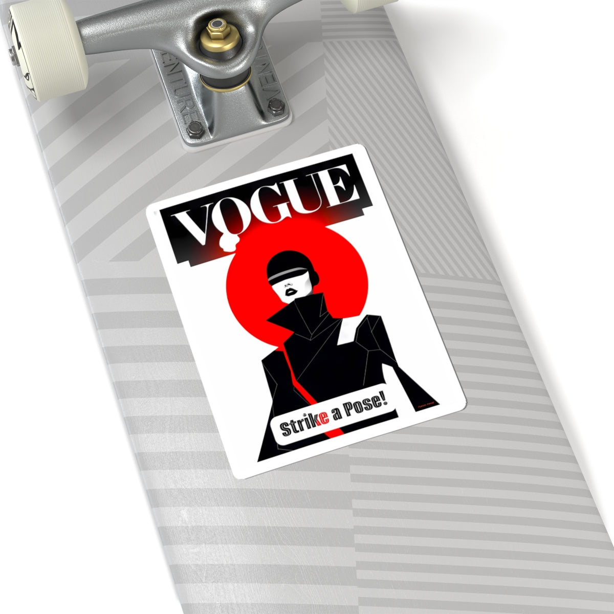 Vogue Strike a Pose Kiss-Cut Stickers - Trendy Accessories
