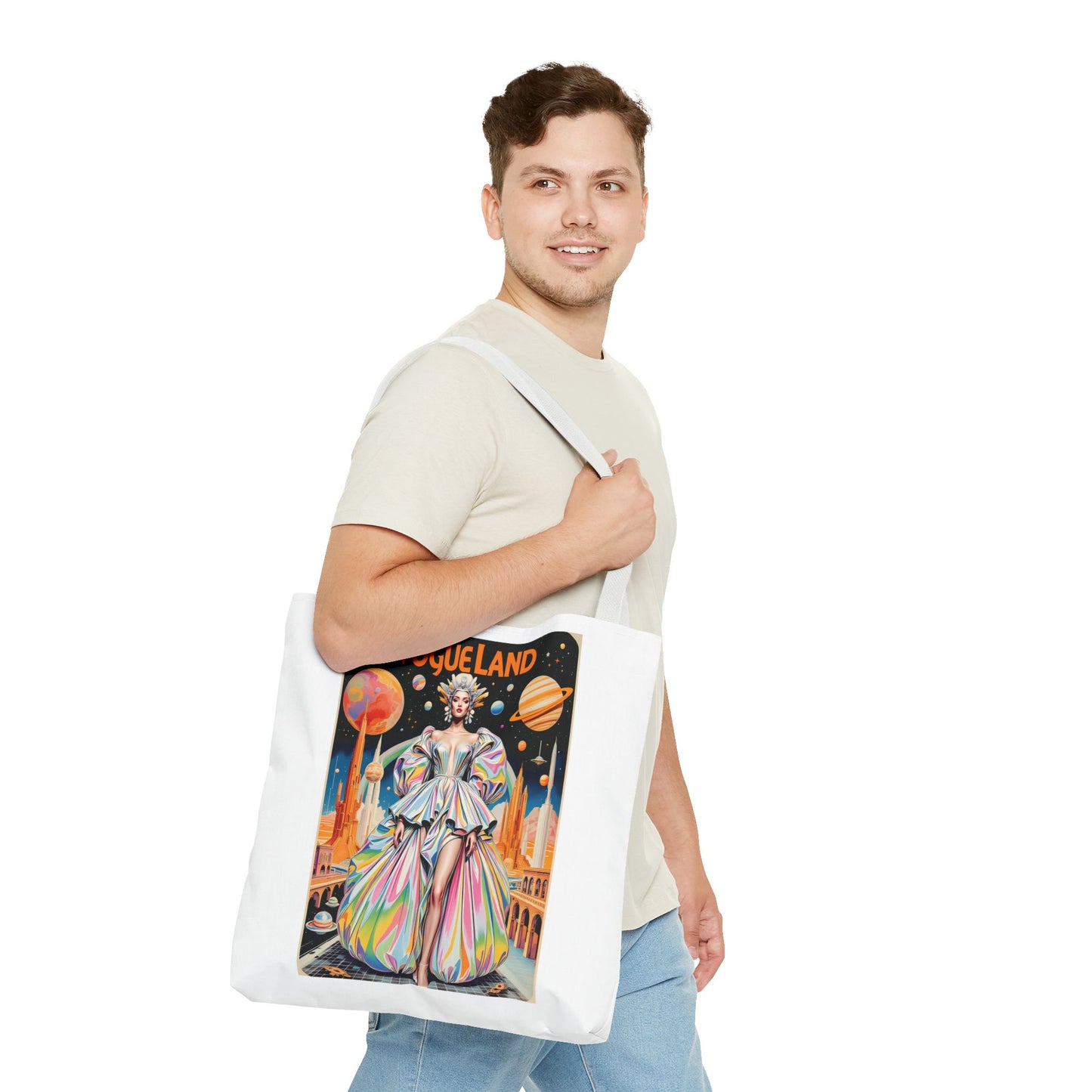 Vogue Land Tote Bag (AOP)