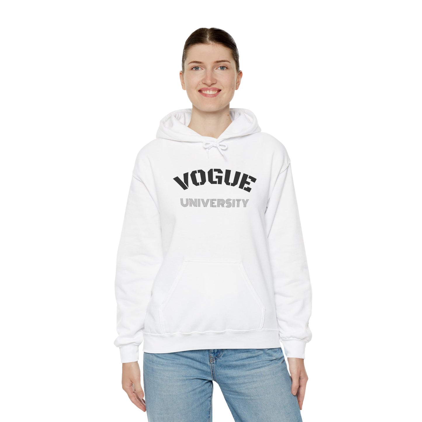 Vogue University Hooded Sweatshirt - Stylish Unisex Heavy Blend™ Hoodie