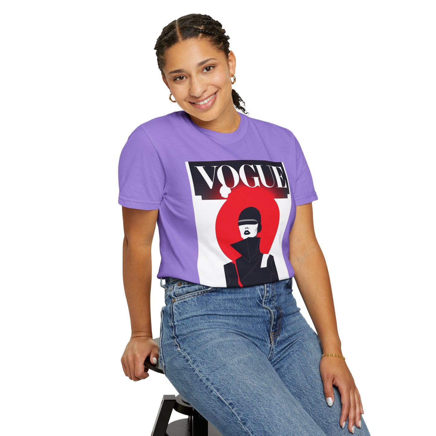 Vogue Strike A Pose-Unisex Garment-Dyed T-Shirt - Strike a Pose!