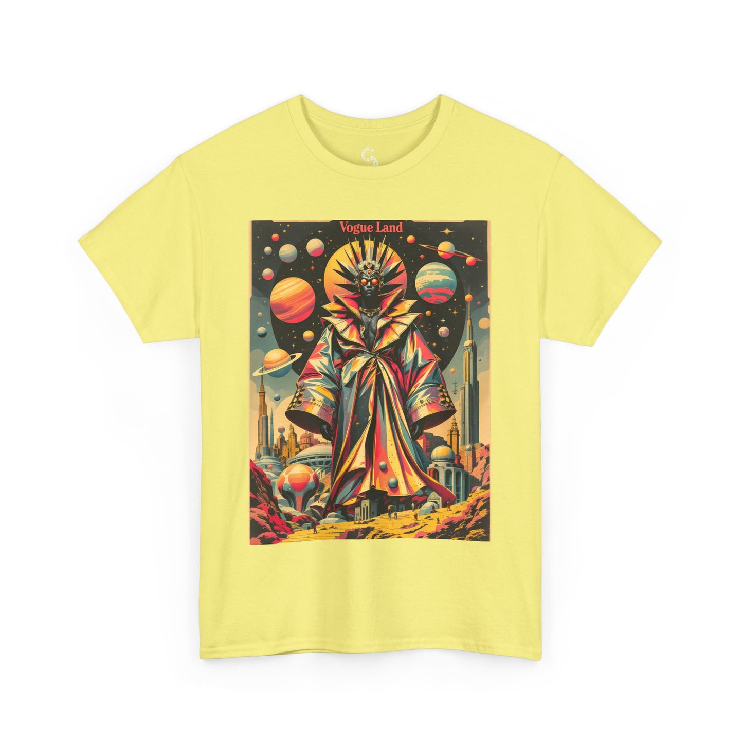 Vogue Land Unisex Heavy Cotton Tee - Colorful Graphic Shirt