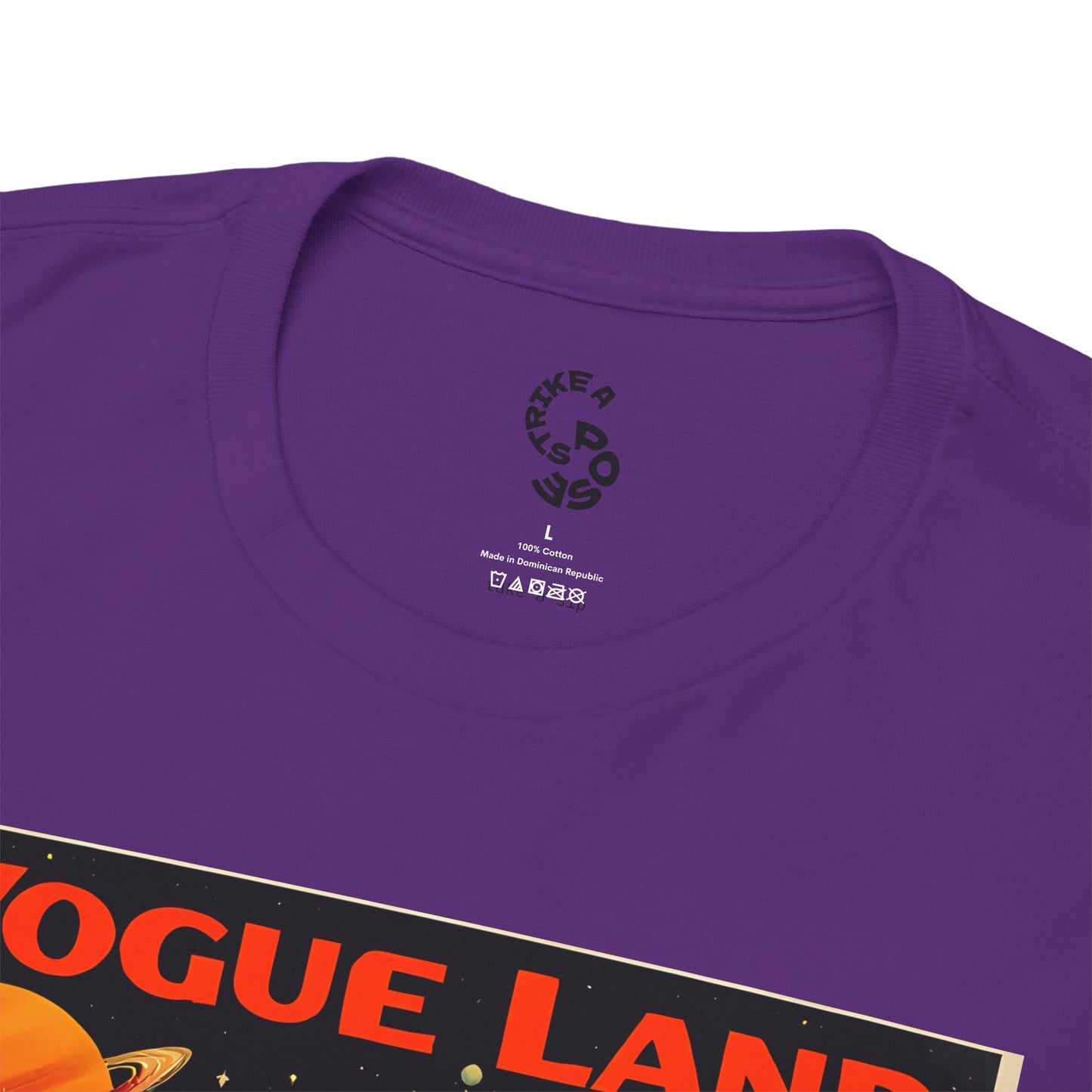 Vogue Land Unisex Heavy Cotton Tee - Colorful Graphic Shirt