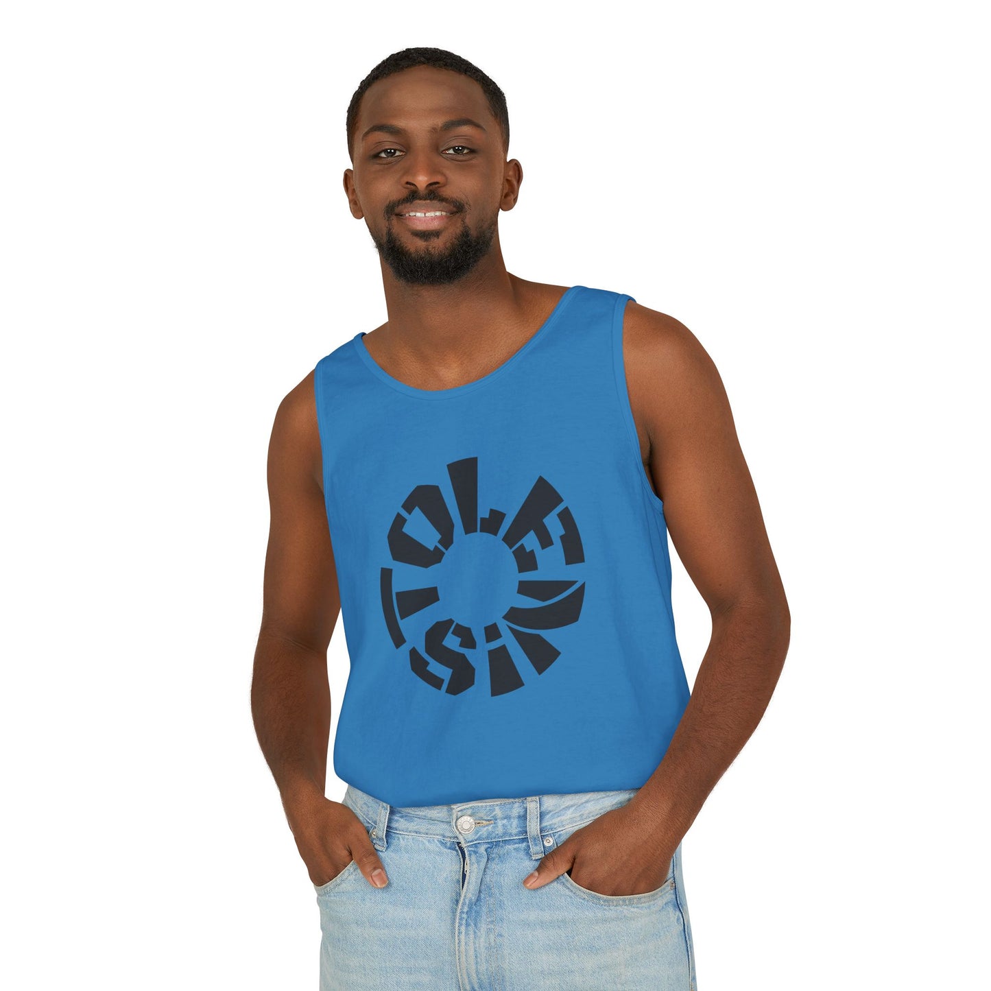 STOLEN! Unisex Garment-Dyed Tank Top - Casual Summer Style