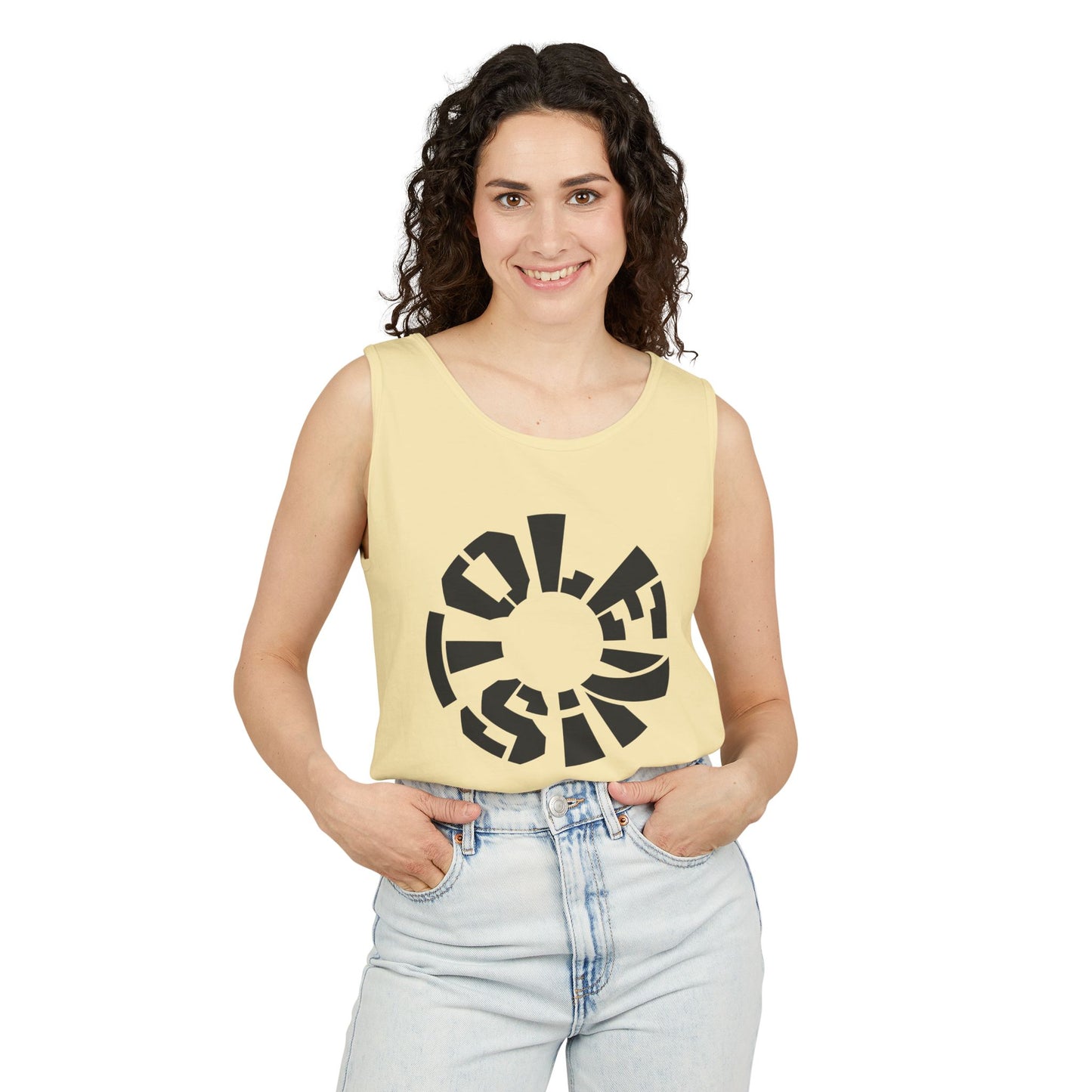 STOLEN! Unisex Garment-Dyed Tank Top - Casual Summer Style