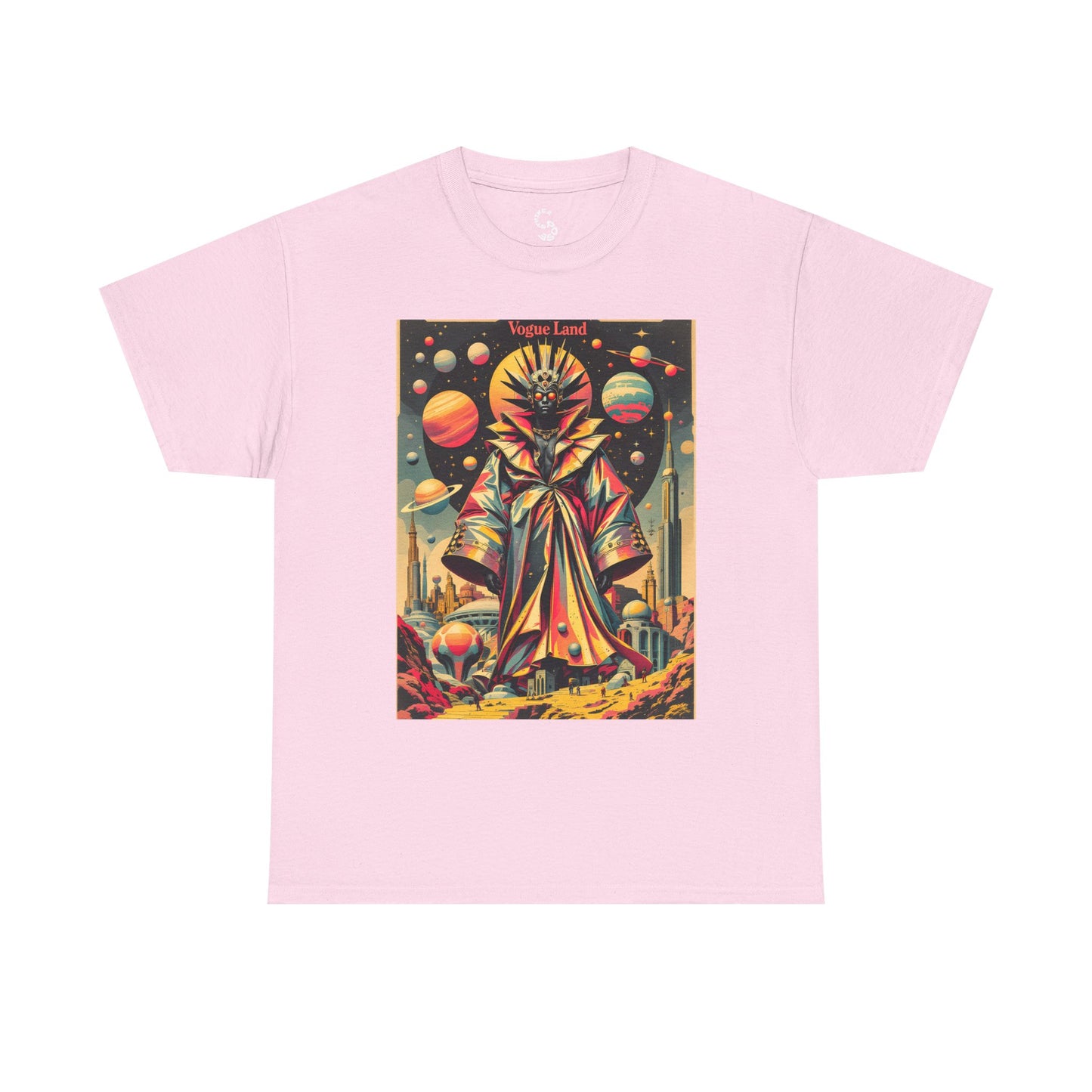 Vogue Land Unisex Heavy Cotton Tee - Colorful Graphic Shirt