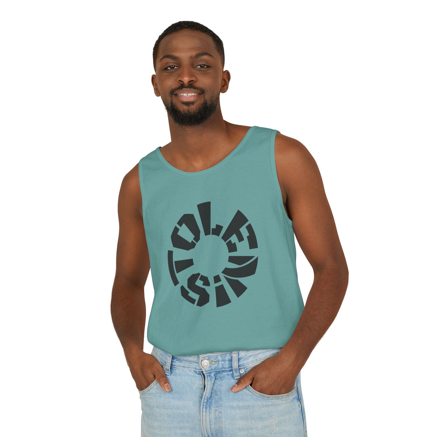 STOLEN! Unisex Garment-Dyed Tank Top - Casual Summer Style