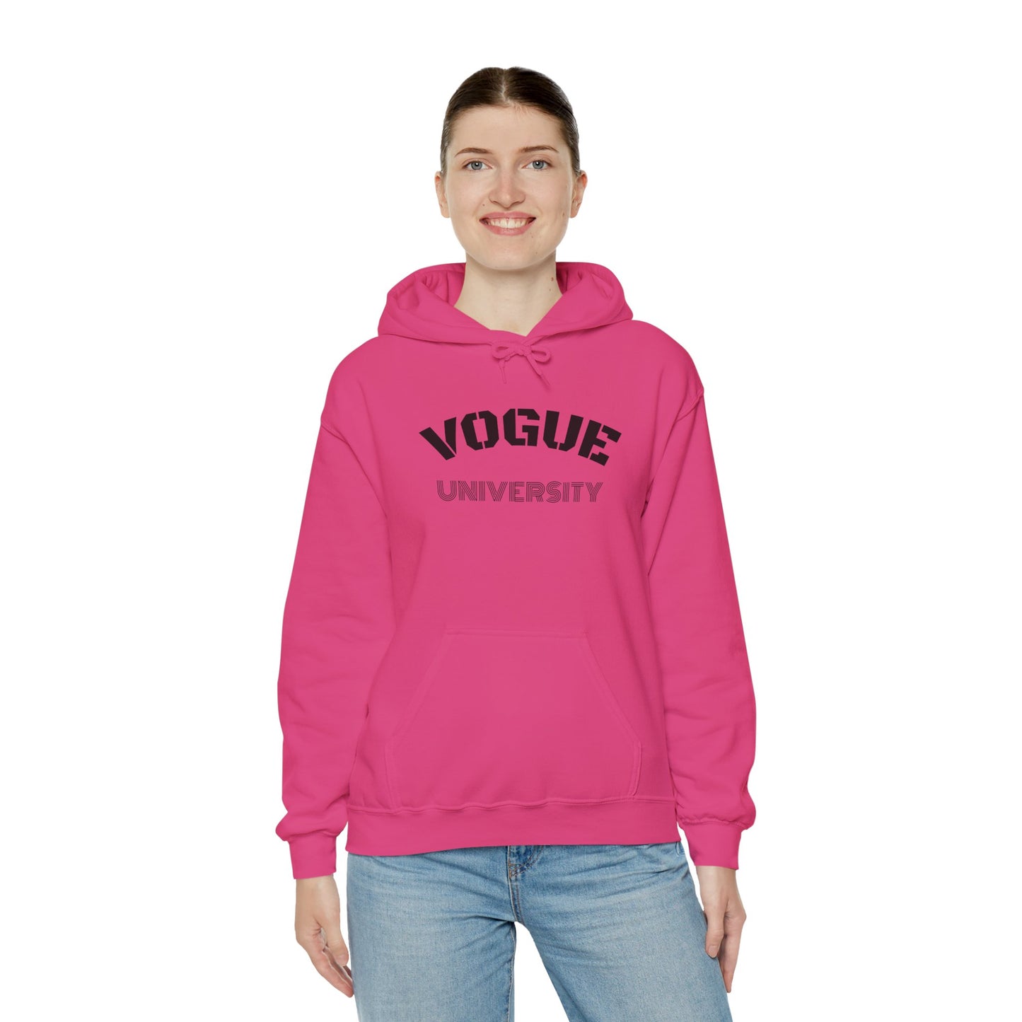 Vogue University Hooded Sweatshirt - Stylish Unisex Heavy Blend™ Hoodie