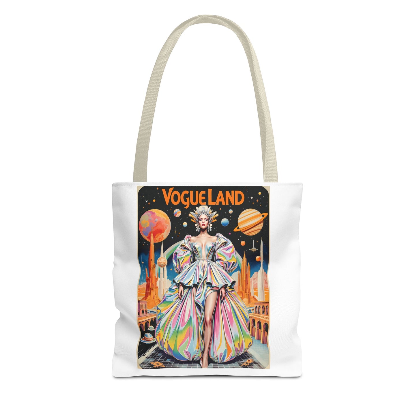 Vogue Land Tote Bag (AOP)