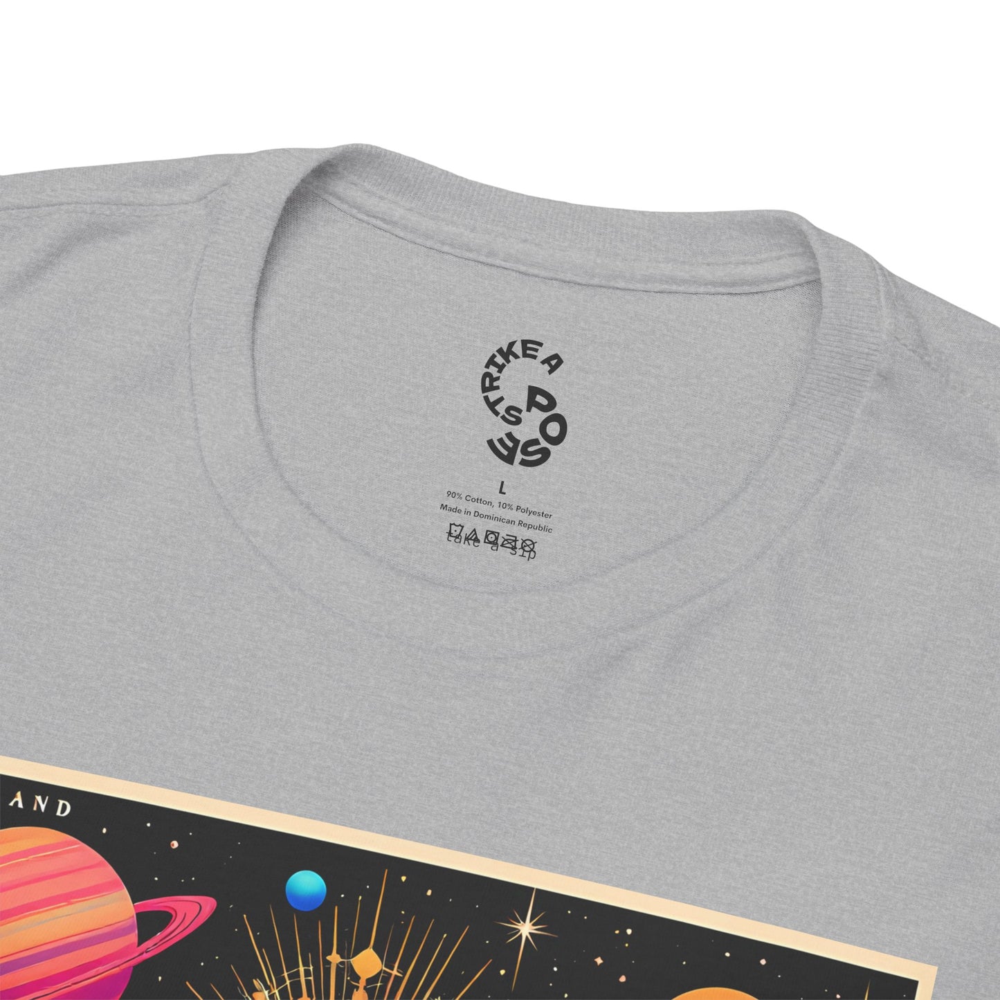 Vogue Land Unisex Heavy Cotton Tee - Colorful Graphic Shirt