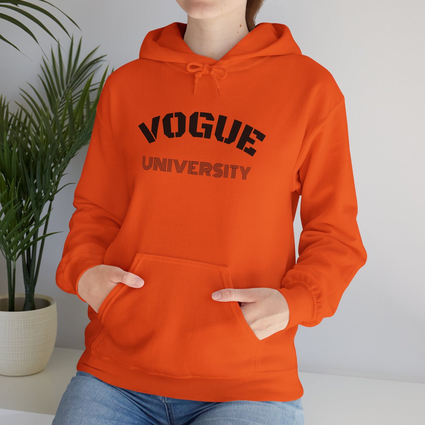 Vogue University Hooded Sweatshirt - Stylish Unisex Heavy Blend™ Hoodie