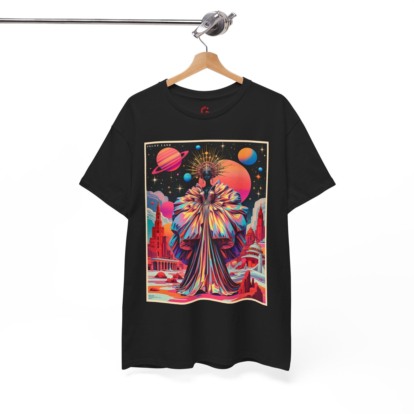 Vogue Land Unisex Heavy Cotton Tee - Colorful Graphic Shirt