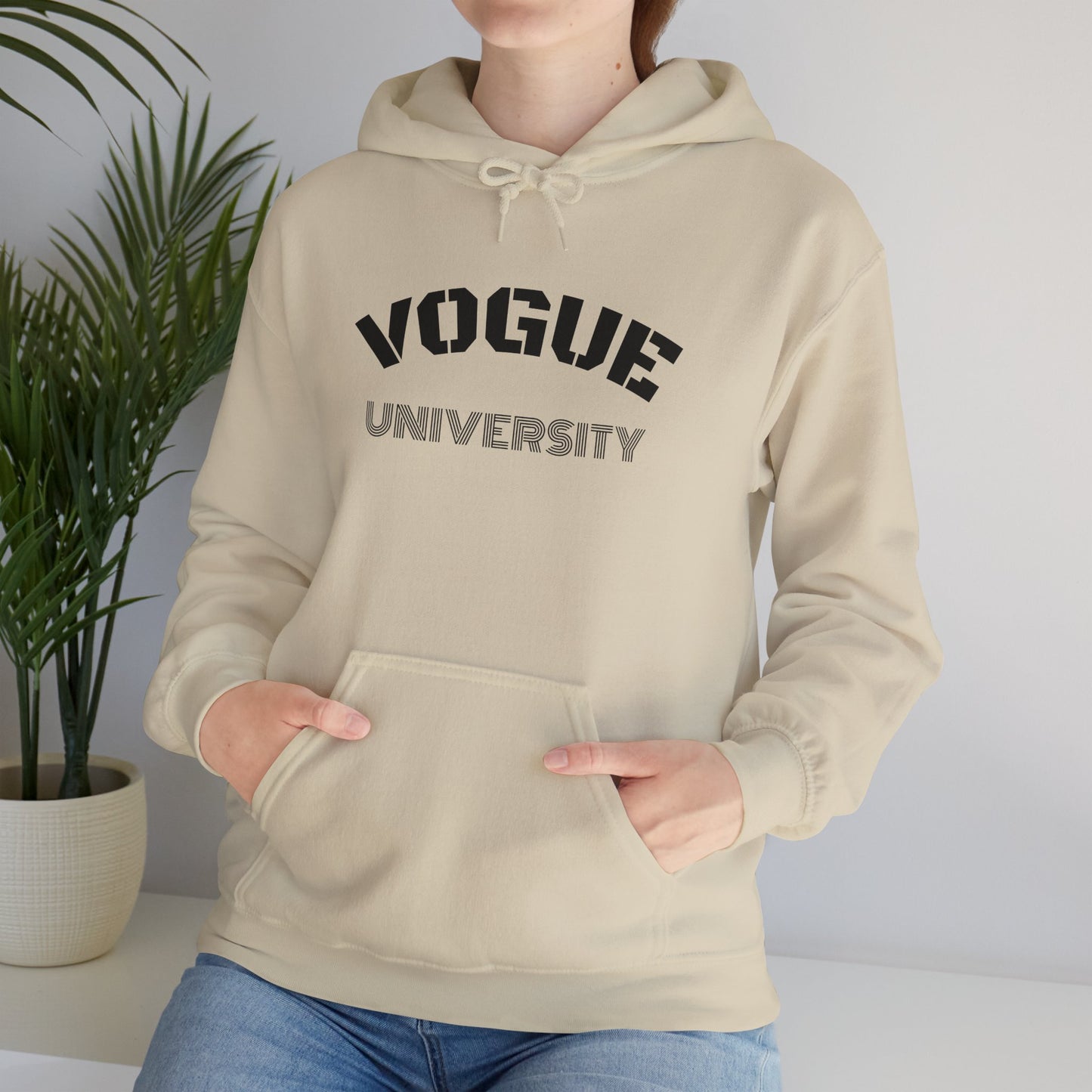 Vogue University Hooded Sweatshirt - Stylish Unisex Heavy Blend™ Hoodie