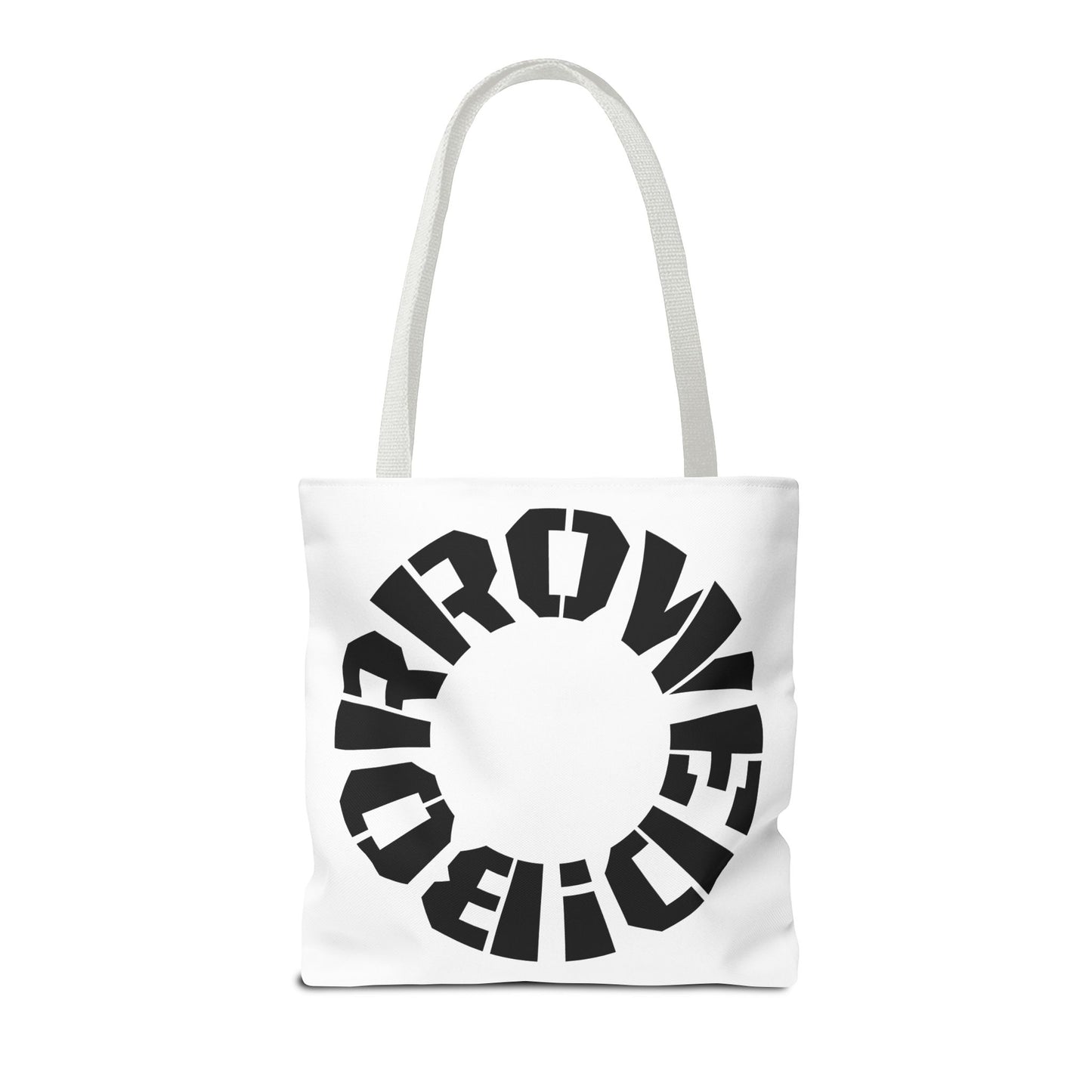 "BORROWED!" Tote Bag (AOP)