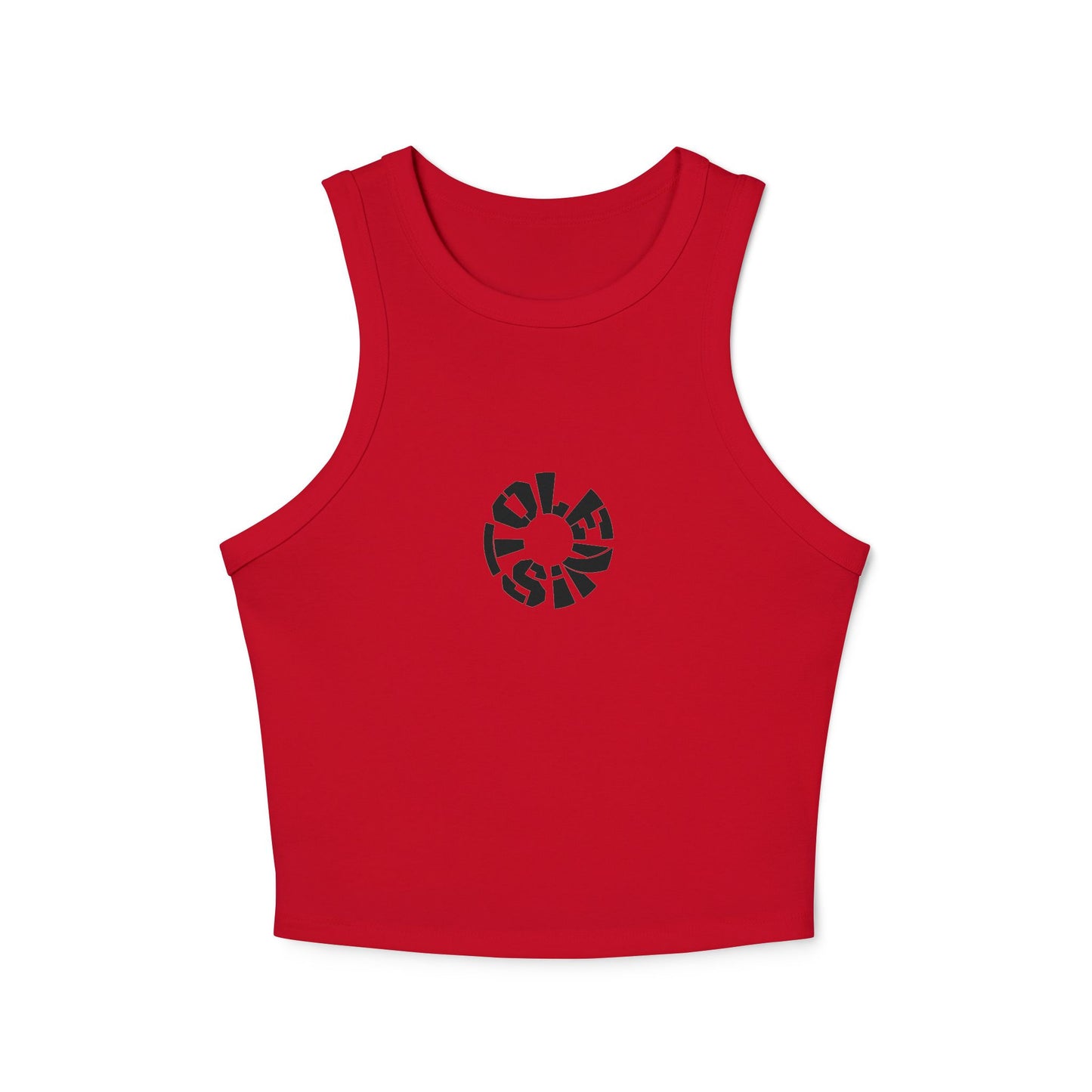 STOLEN! Women's Micro Rib Racer Tank Top