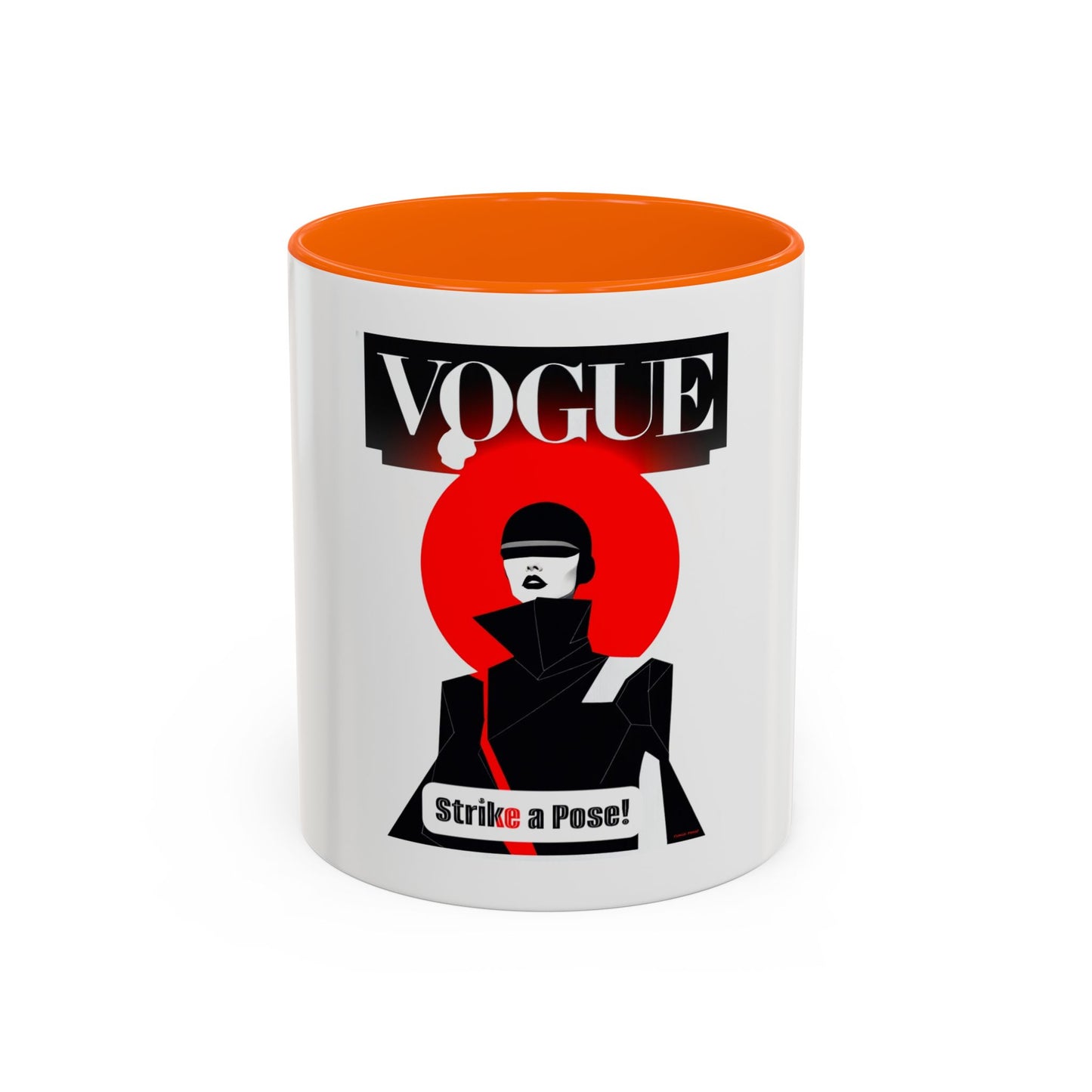Vogue Strike A Pose Coffee Mug -Stylish Accent