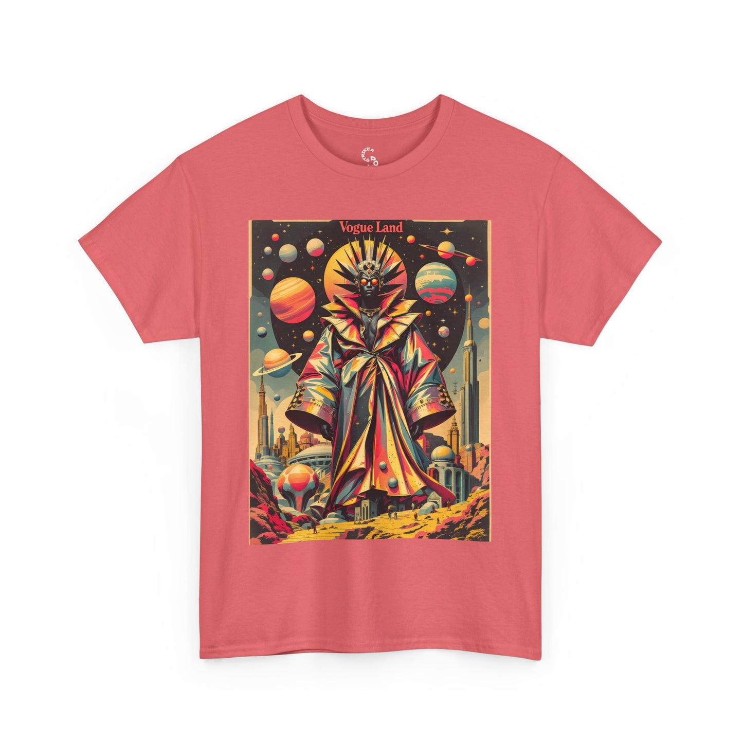 Vogue Land Unisex Heavy Cotton Tee - Colorful Graphic Shirt