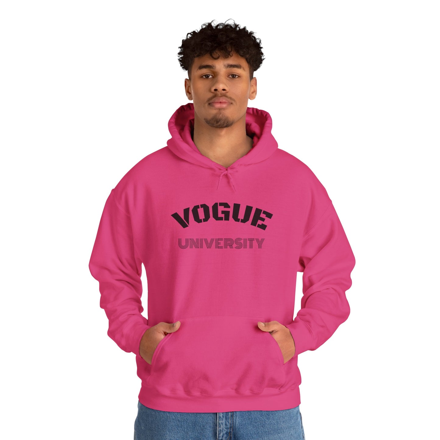 Vogue University Hooded Sweatshirt - Stylish Unisex Heavy Blend™ Hoodie