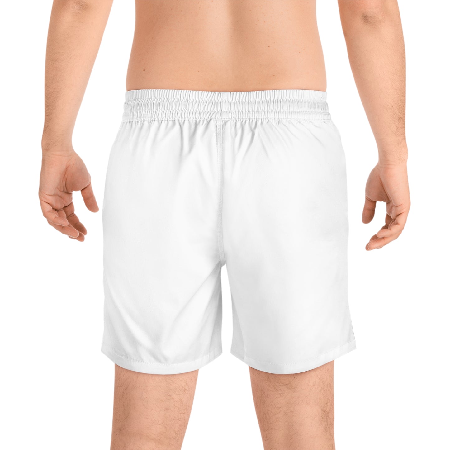 BORROWED! Men's Mid-Length Swim Shorts (AOP)