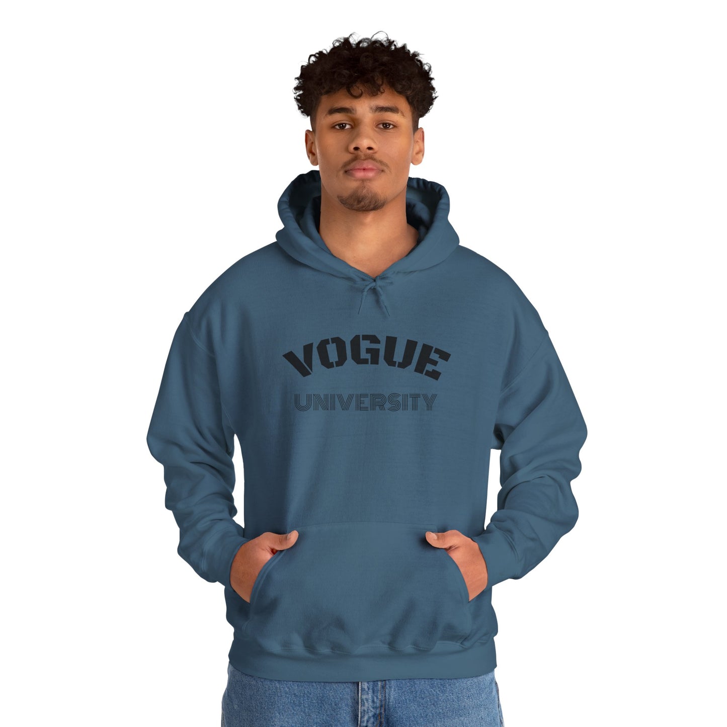 Vogue University Hooded Sweatshirt - Stylish Unisex Heavy Blend™ Hoodie