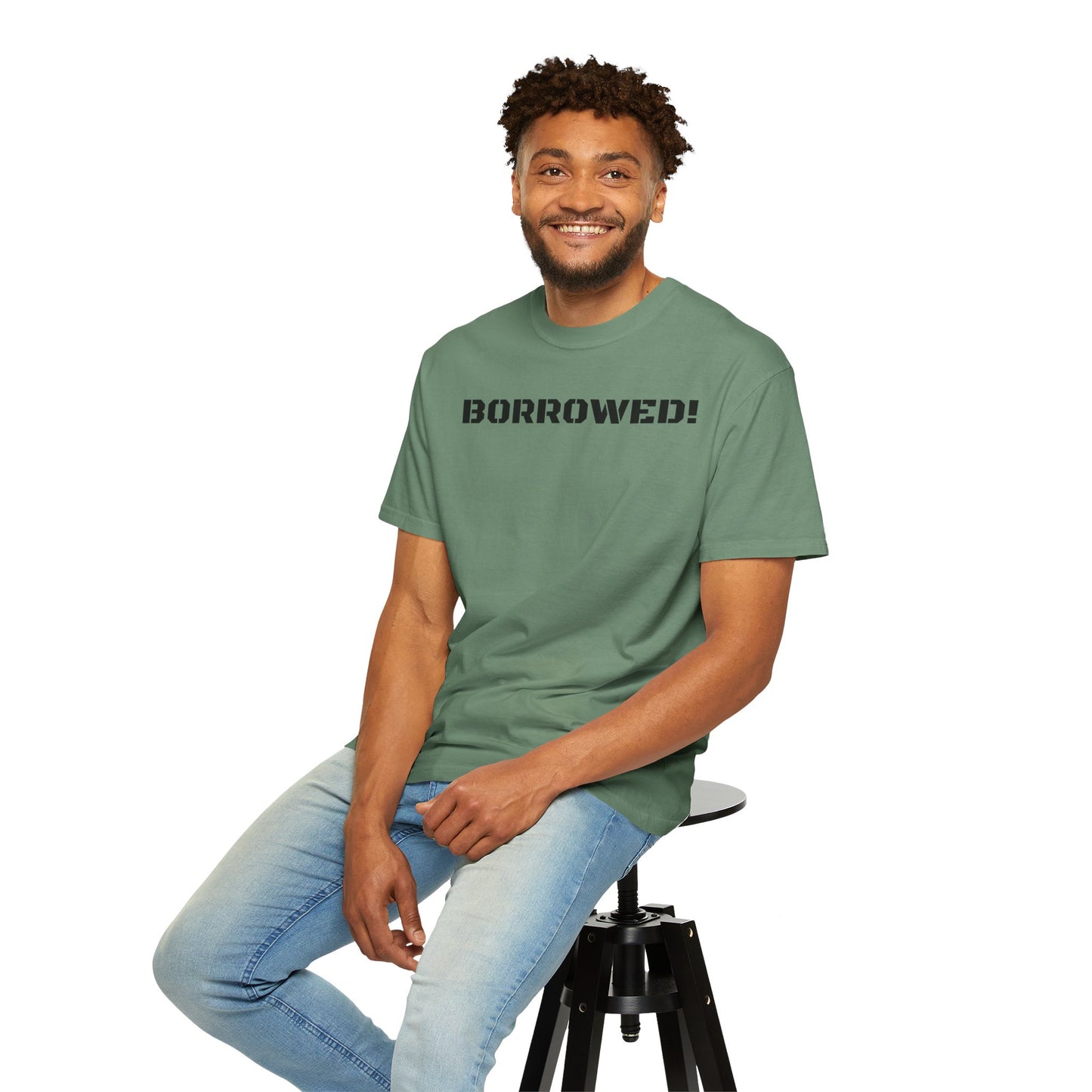 BORROWED! Unisex Garment-Dyed T-shirt