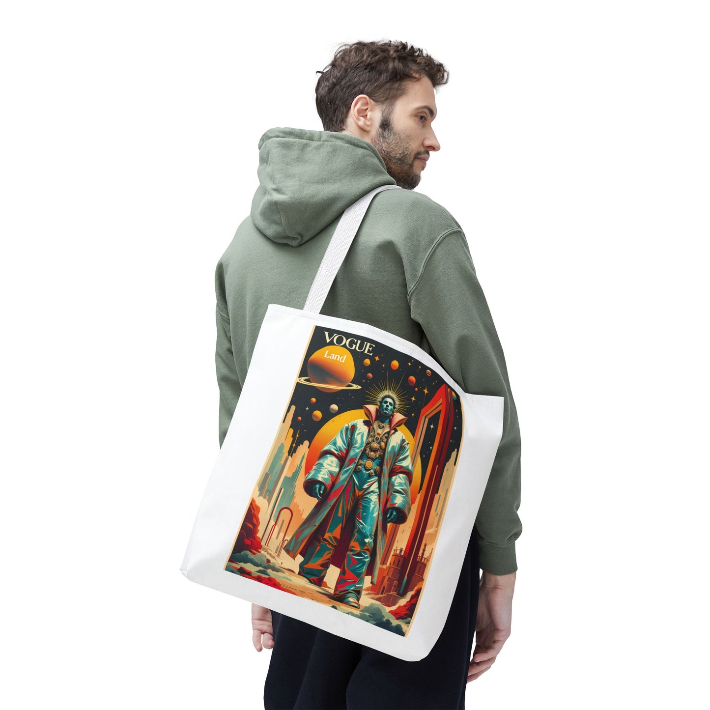 Vogue Land Tote Bag (AOP)