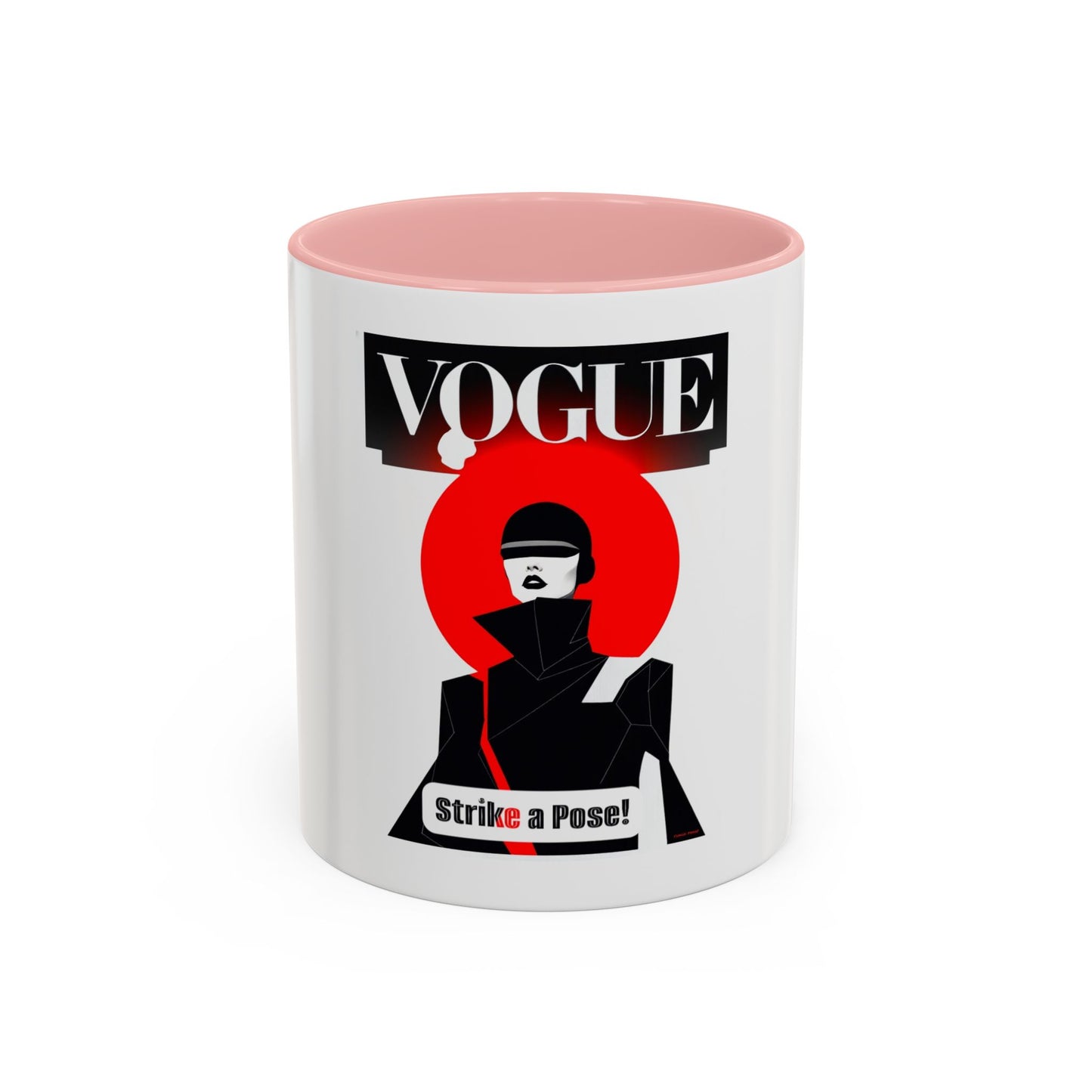 Vogue Strike A Pose Coffee Mug -Stylish Accent