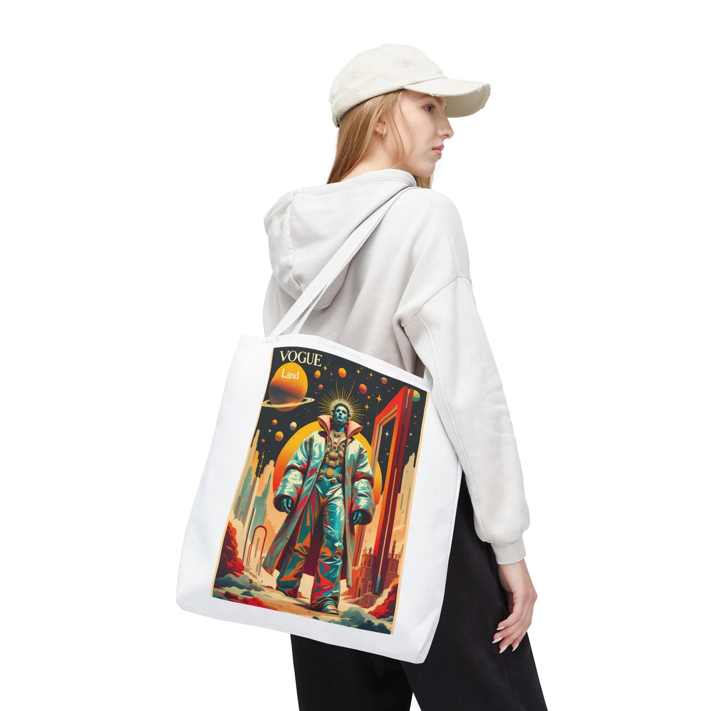 Vogue Land Tote Bag (AOP)