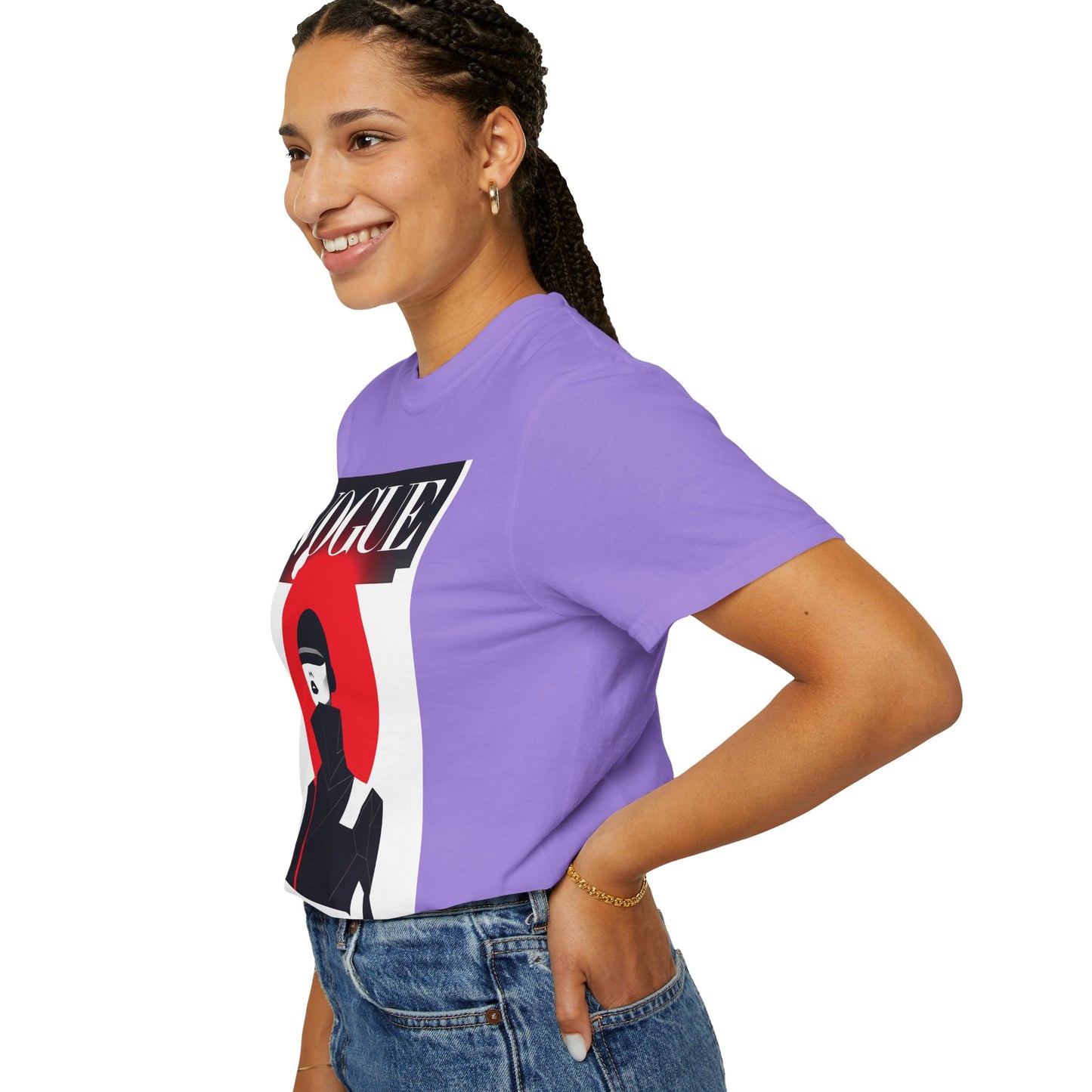 Vogue Strike A Pose-Unisex Garment-Dyed T-Shirt - Strike a Pose!