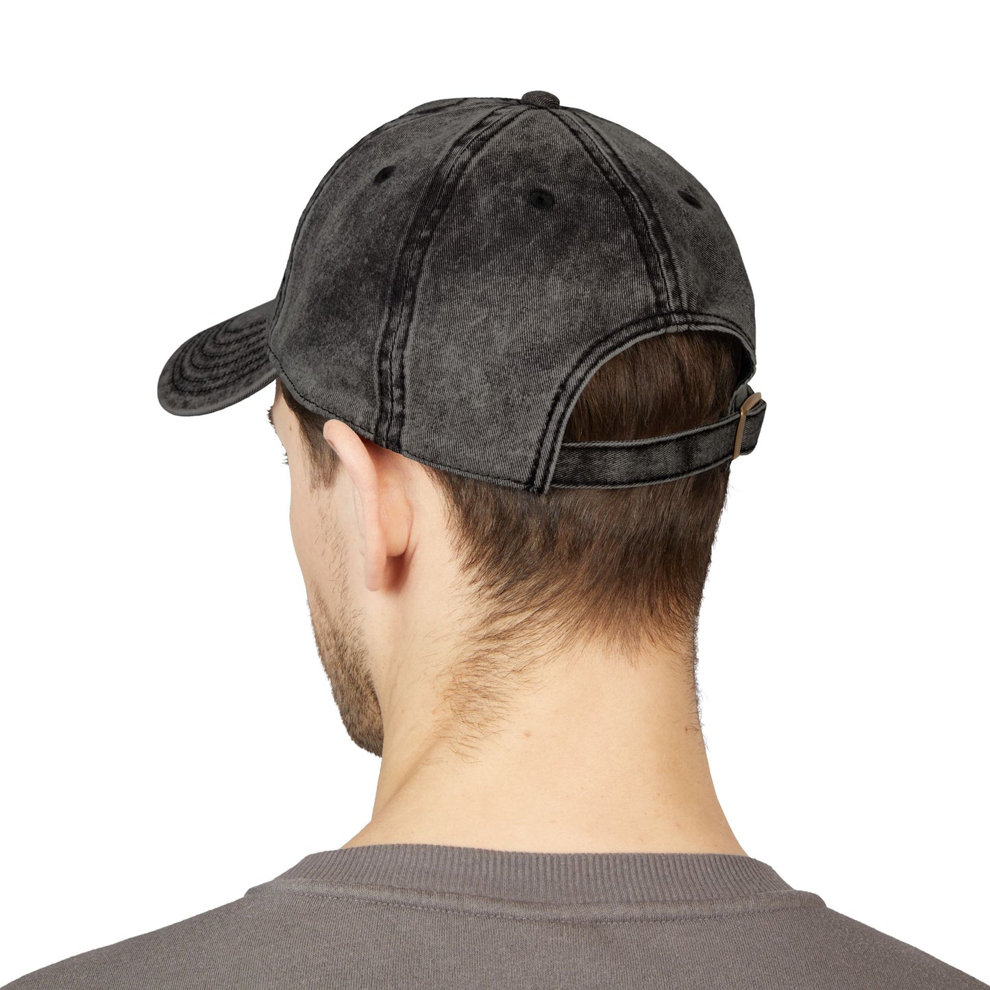 Vintage - 'VOGUE FOR BREAKFAST' Embroidered Adjustable Hat