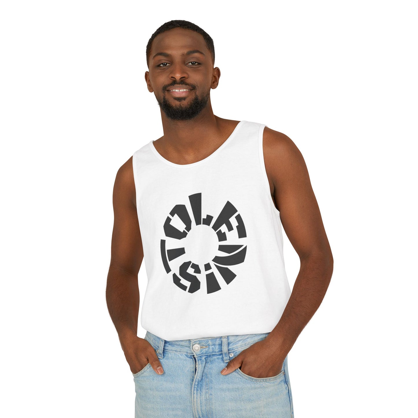STOLEN! Unisex Garment-Dyed Tank Top - Casual Summer Style