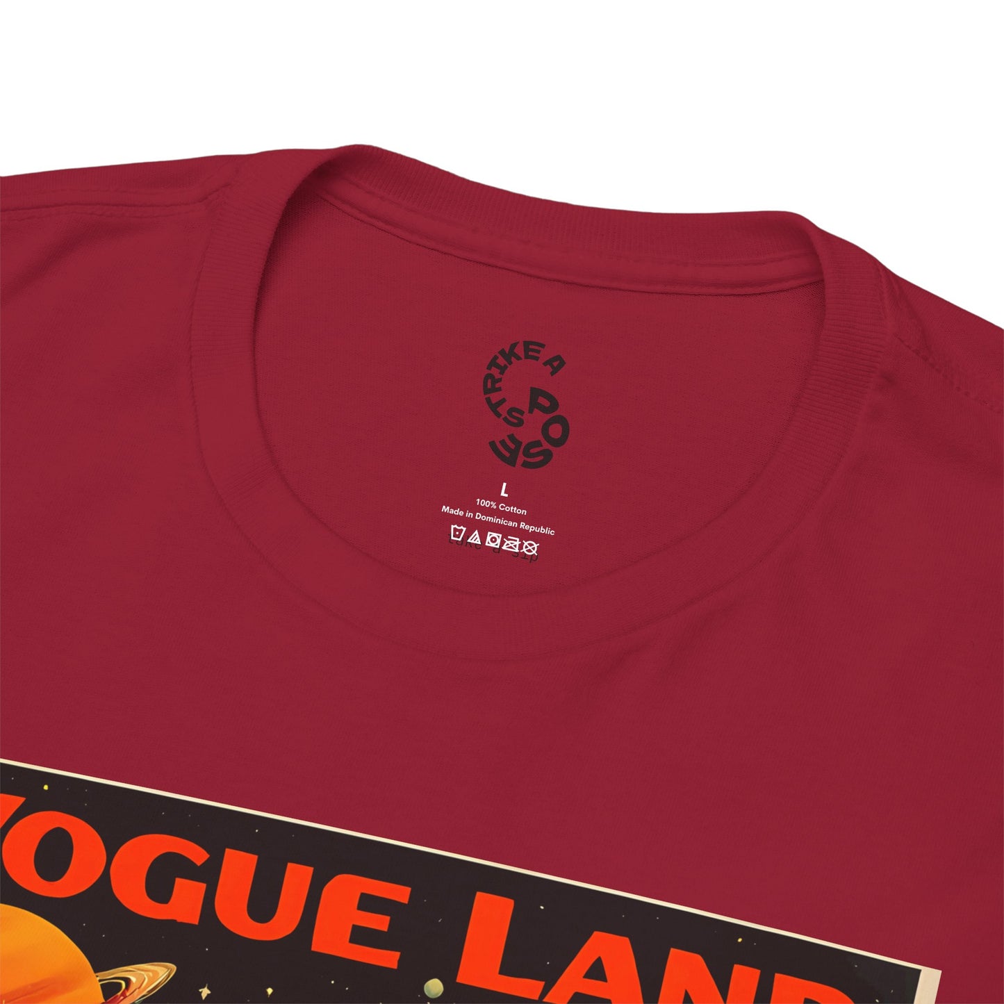 Vogue Land Unisex Heavy Cotton Tee - Colorful Graphic Shirt