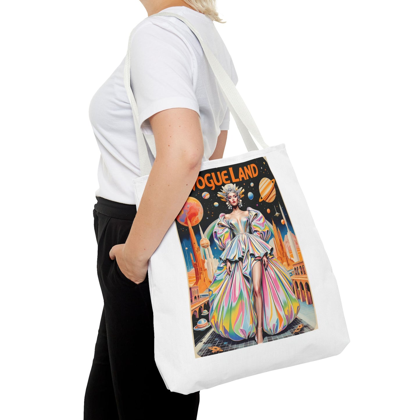 Vogue Land Tote Bag (AOP)