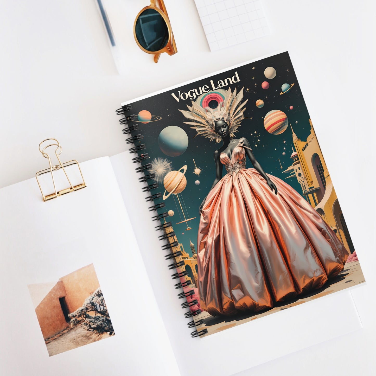 Vogue Land Spiral Notebook