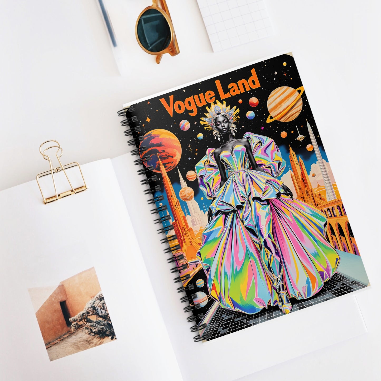 Vogue Land Spiral Notebook