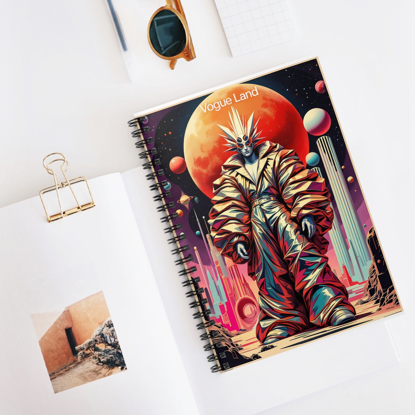 Vogue Land Spiral Notebook