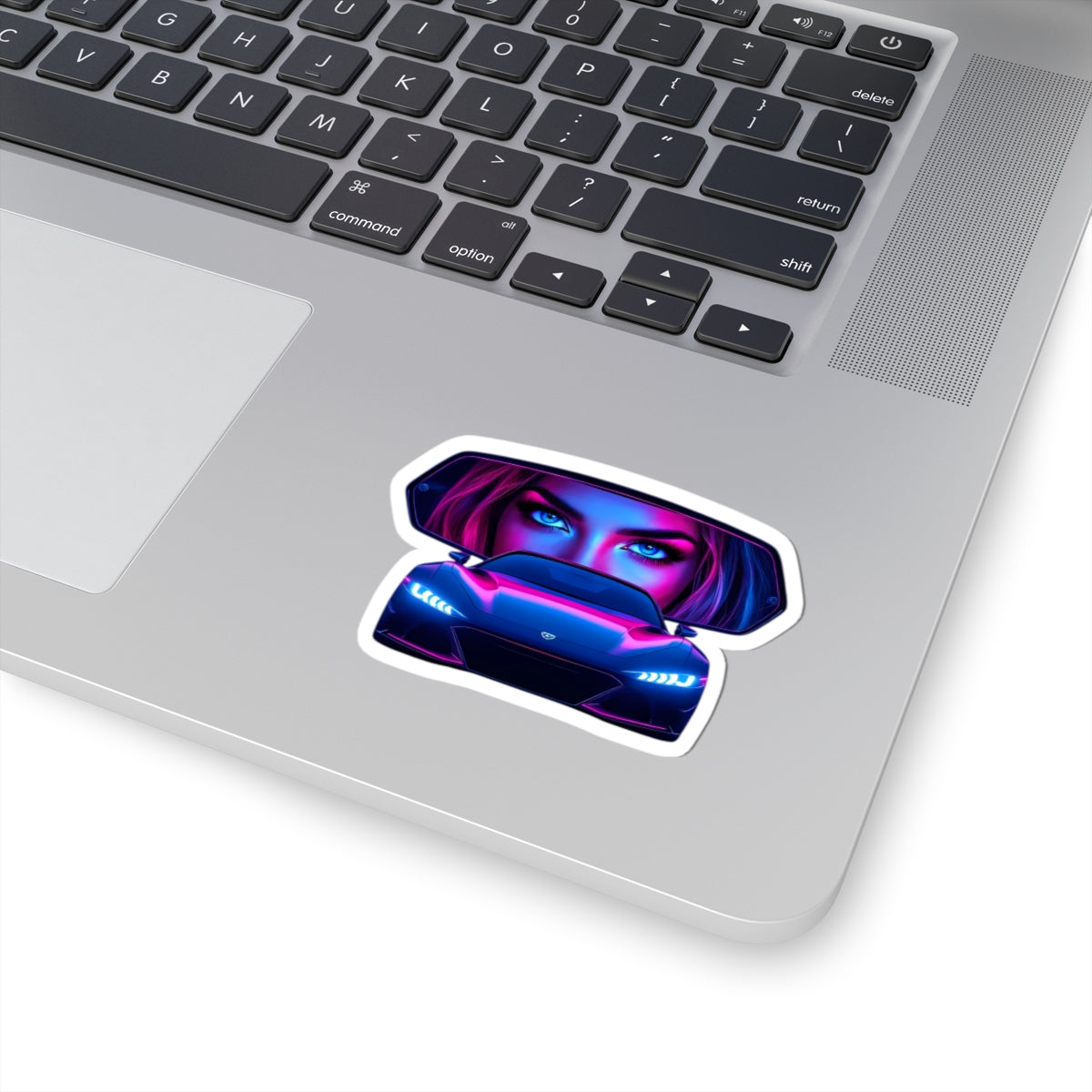 Tunnel Vision Kiss-Cut Stickers, Laptop Decals, Car Accessories, Gift for Car Enthusiasts, Cool Aesthetic Decor