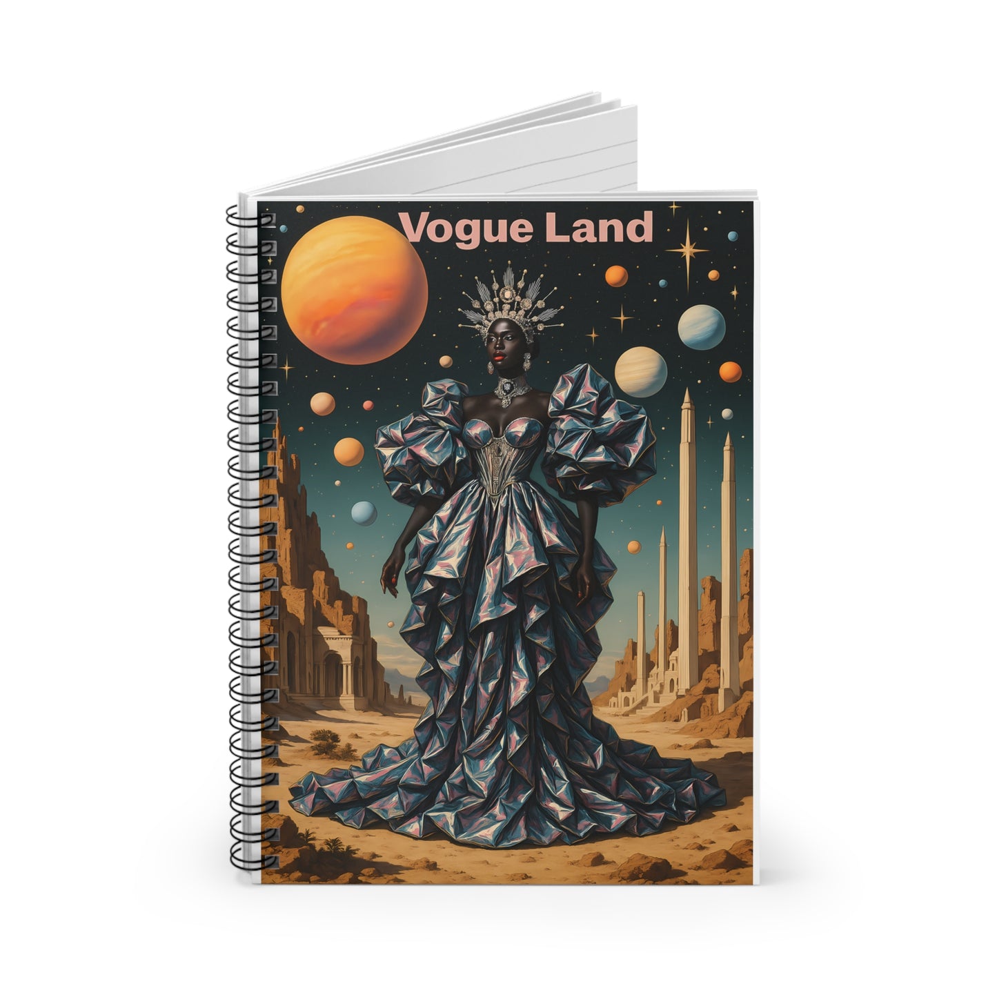 Vogue Land Spiral Notebook