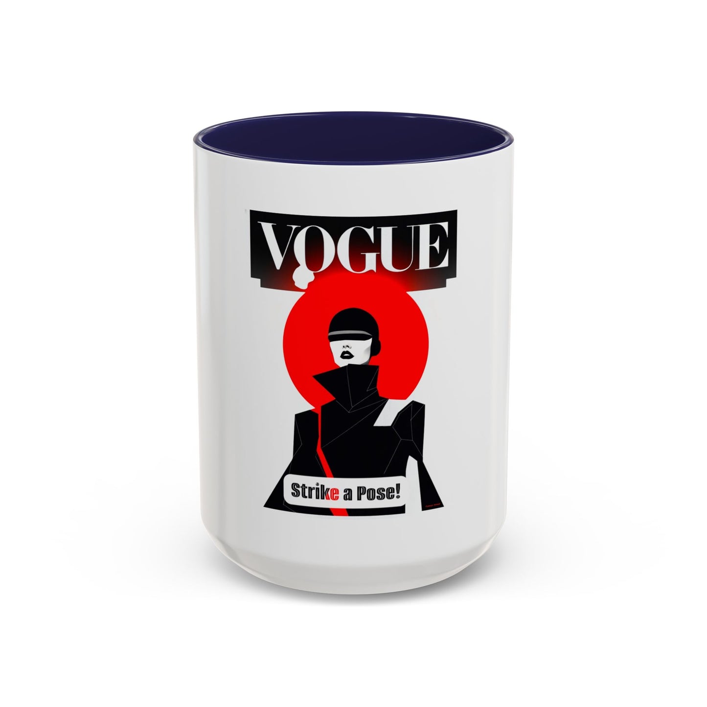 Vogue Strike A Pose Coffee Mug -Stylish Accent