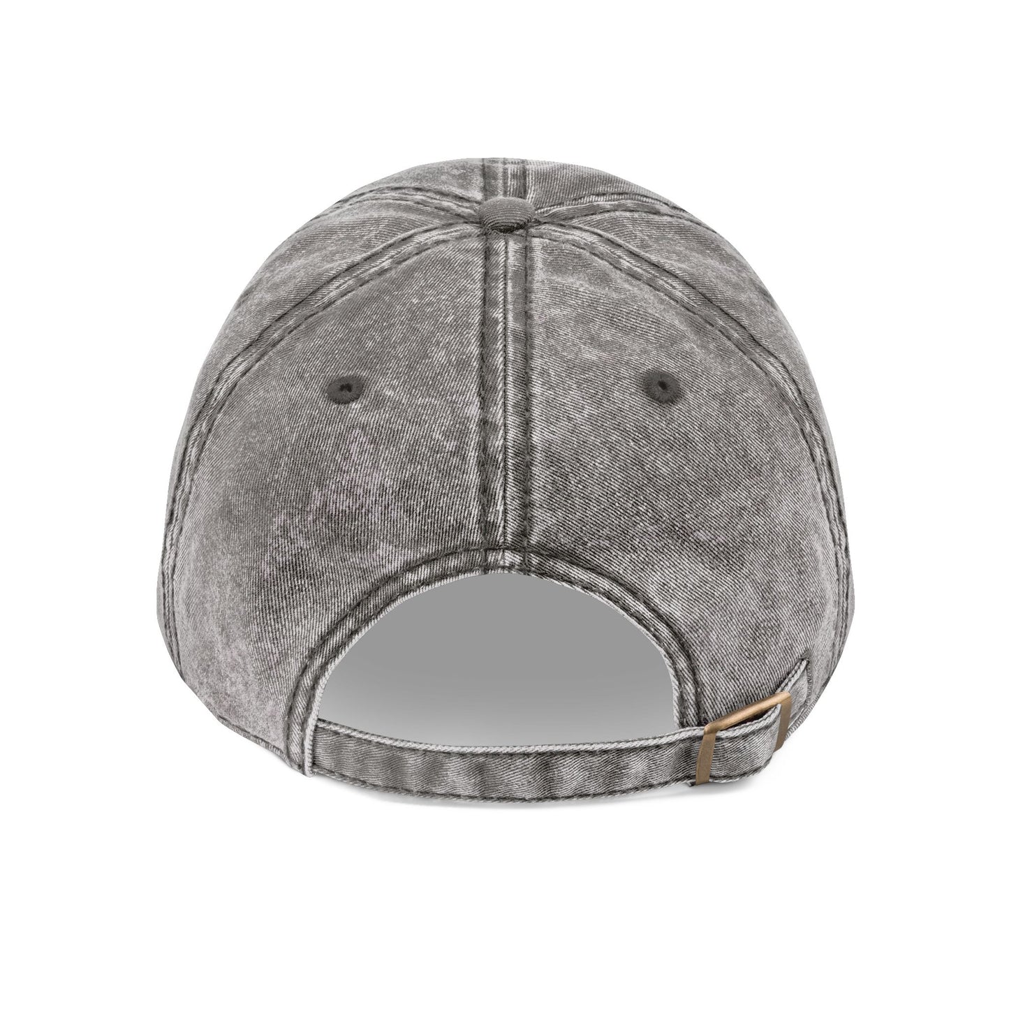 Vintage - 'VOGUE FOR BREAKFAST' Embroidered Adjustable Hat
