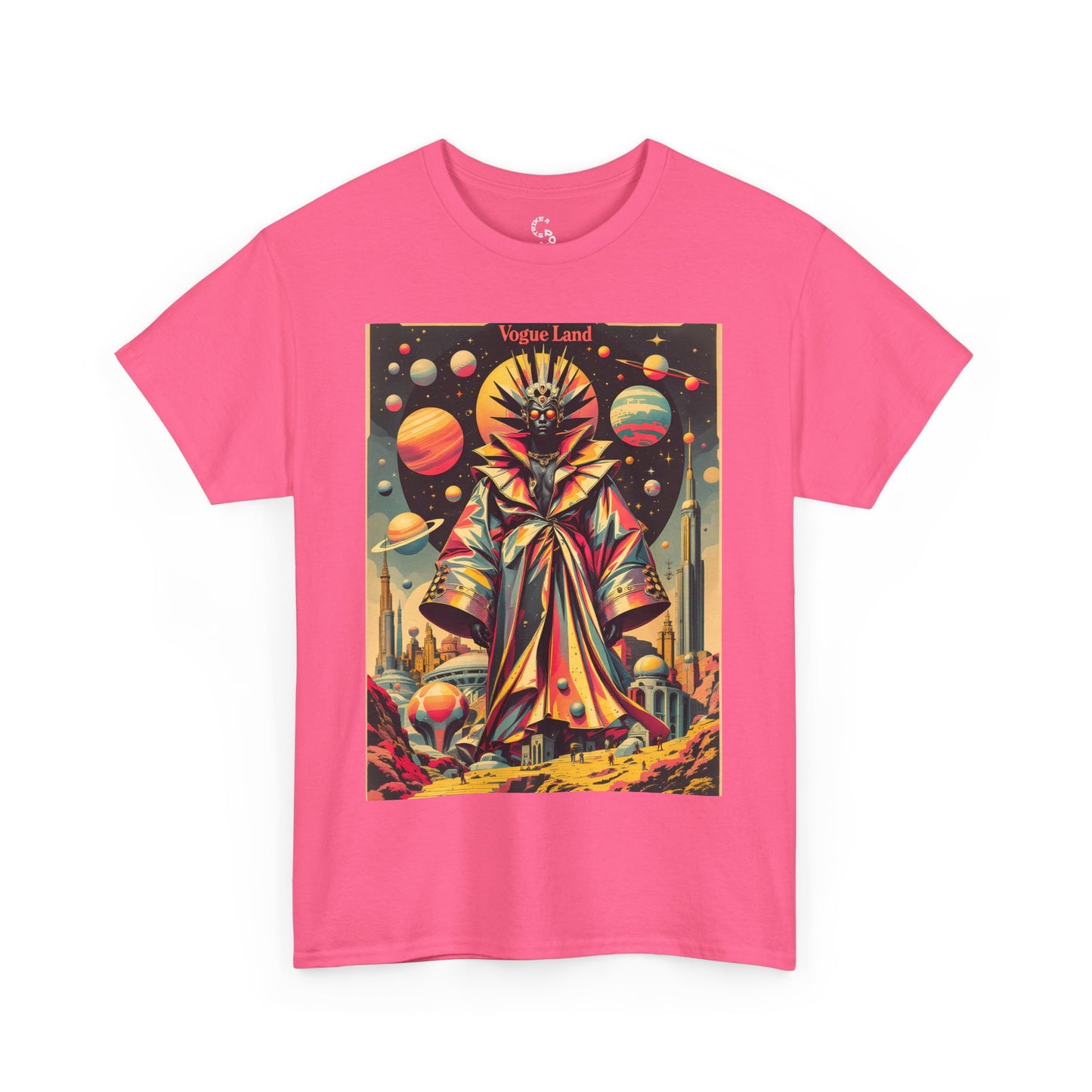 Vogue Land Unisex Heavy Cotton Tee - Colorful Graphic Shirt