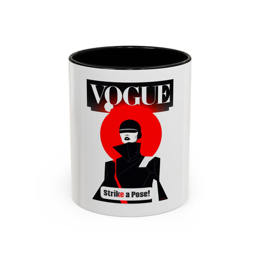 Vogue Strike A Pose Coffee Mug -Stylish Accent
