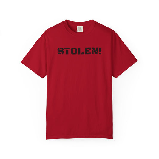 STOLEN! Unisex Garment-Dyed T-shirt