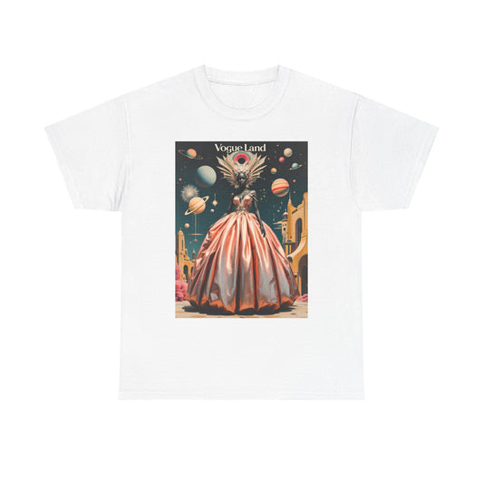 Vogue Land Unisex Heavy Cotton Tee - Colorful Graphic Shirt