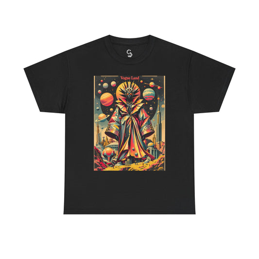 Vogue Land Unisex Heavy Cotton Tee - Colorful Graphic Shirt