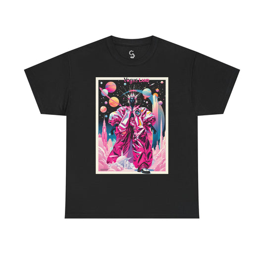Vogue Land Unisex Heavy Cotton Tee - Colorful Graphic Shirt
