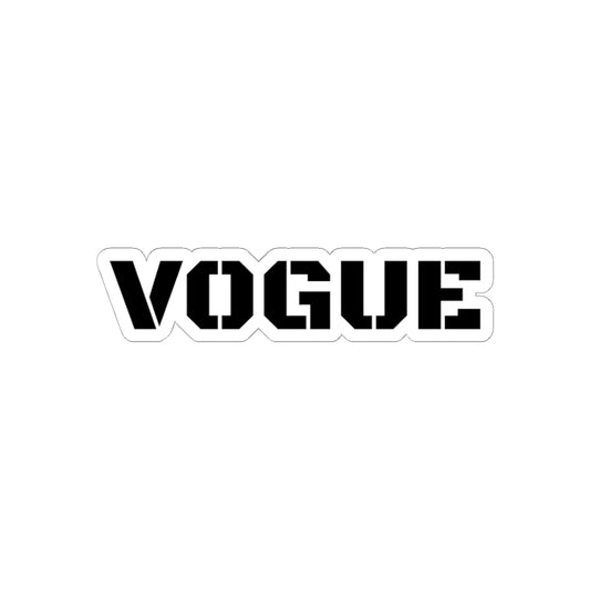 Vogue Kiss-Cut Stickers - Trendy Laptop & Phone Decor