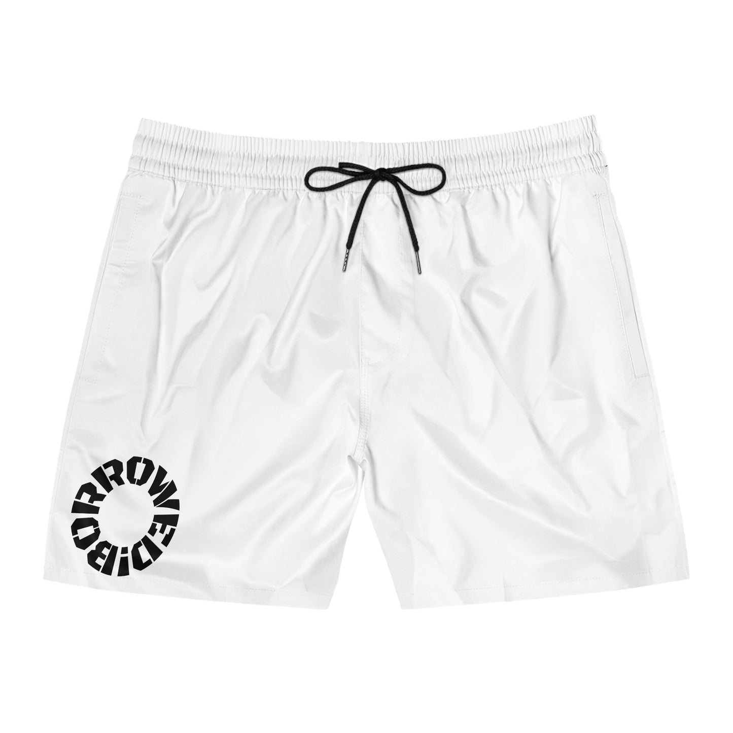 BORROWED! Men's Mid-Length Swim Shorts (AOP)