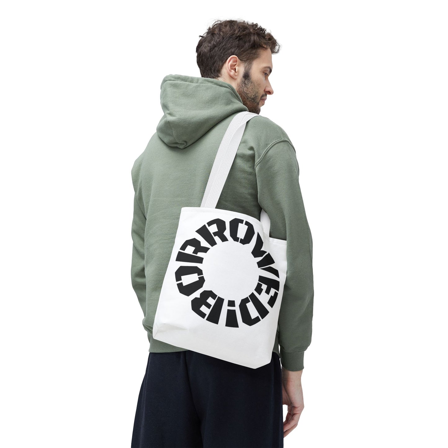 "BORROWED!" Tote Bag (AOP)