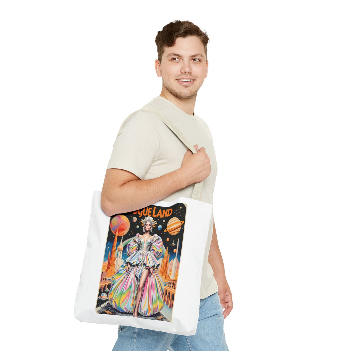 Vogue Land Tote Bag (AOP)